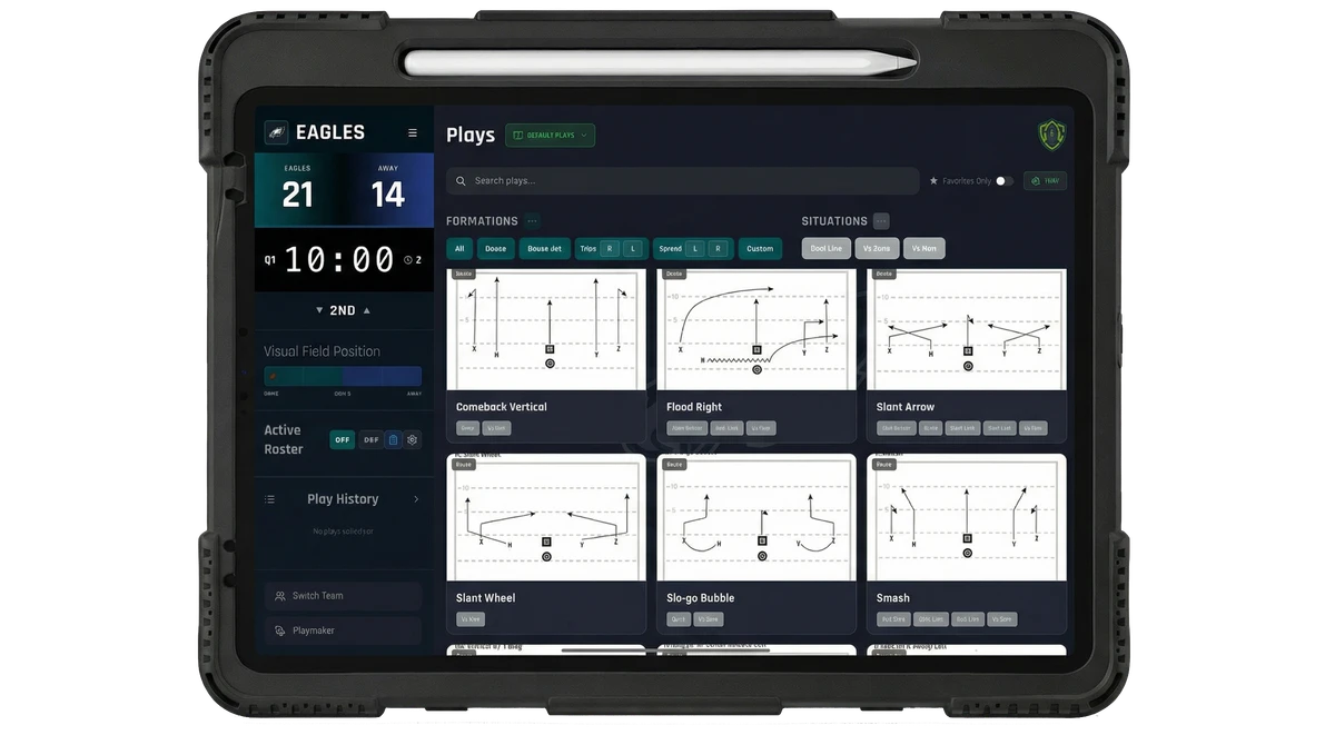 Gridiron Command on iPad